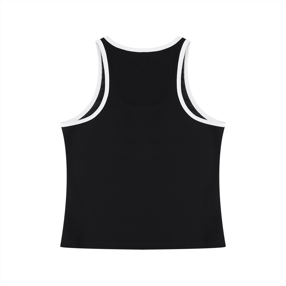 The Braided Glory Color Block Cropped Tank Top