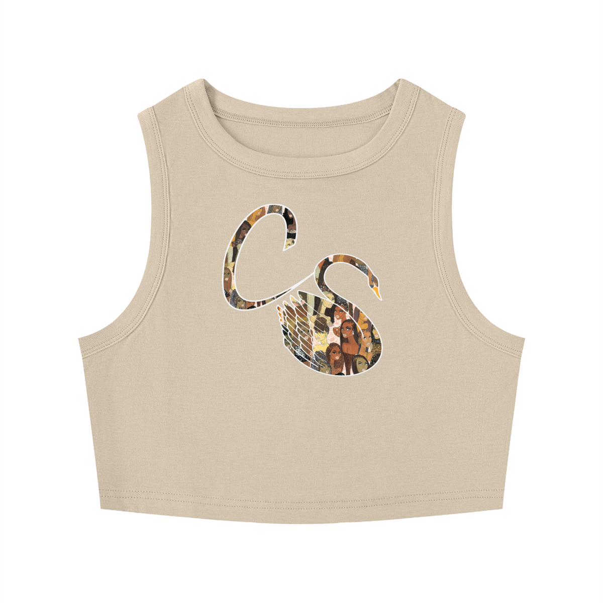 The Braided Glory Crop Tank Top
