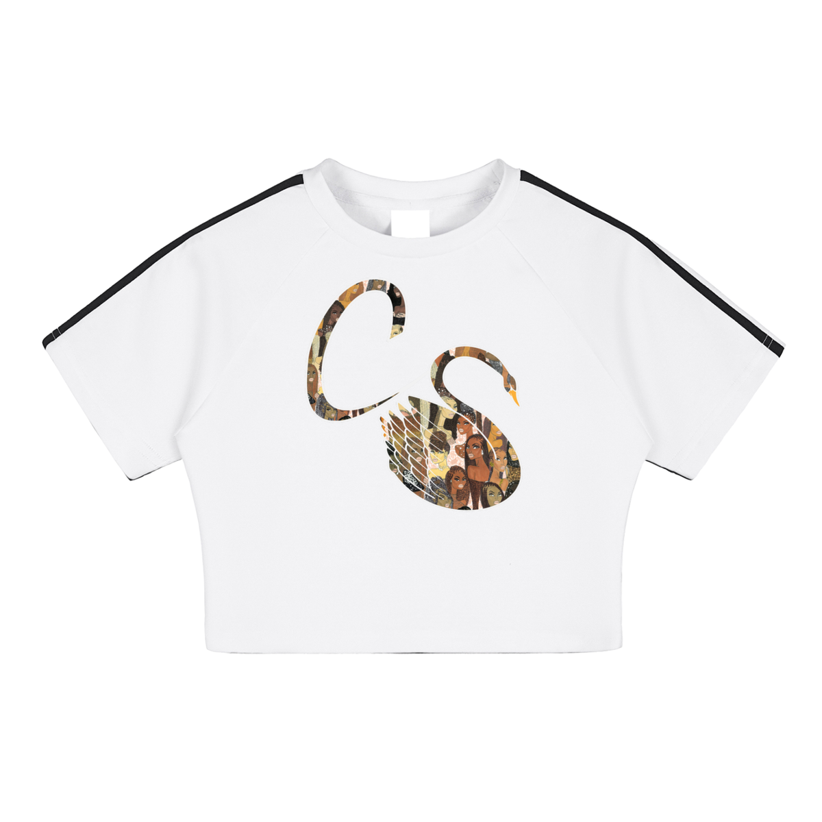 The Braided Glory C. Swan Crop Top