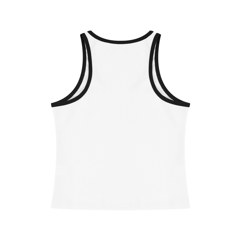 The Braided Glory Color Block Cropped Tank Top