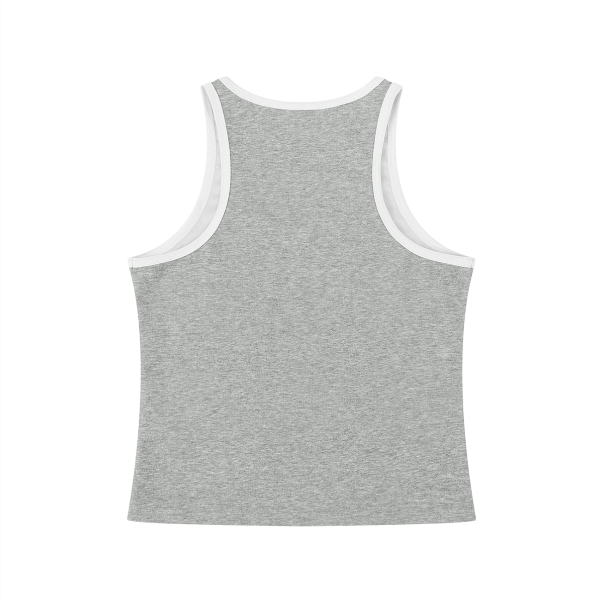 The Braided Glory Color Block Cropped Tank Top