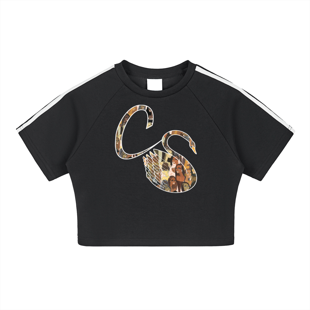 The Braided Glory C. Swan Crop Top