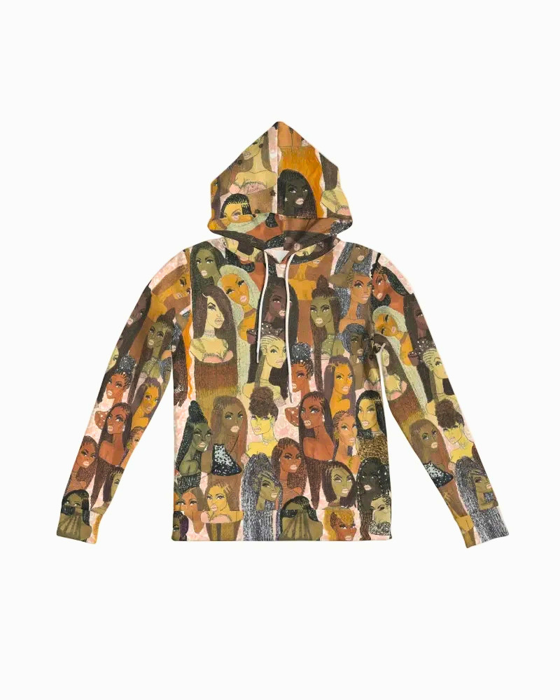 The Braided Glory Print Hoodie