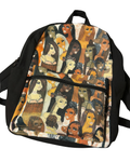 The Braided Glory Small Canvas Backpack