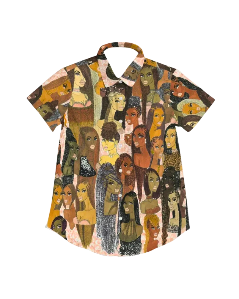 The Braided Glory Button Up Shirt