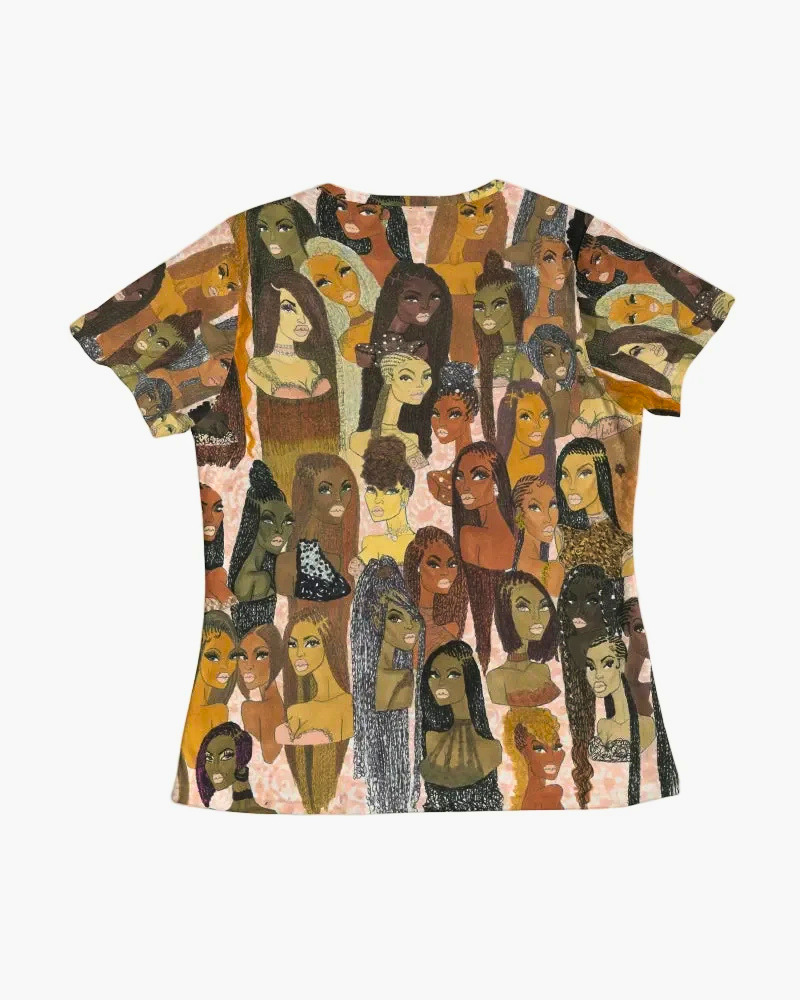 The Braided Glory All-Over Print Tee