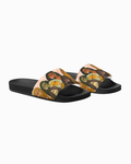 The Braided Glory Noir Slide Sandal