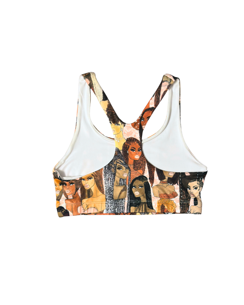 The Braided Glory Seamless Sports Bra