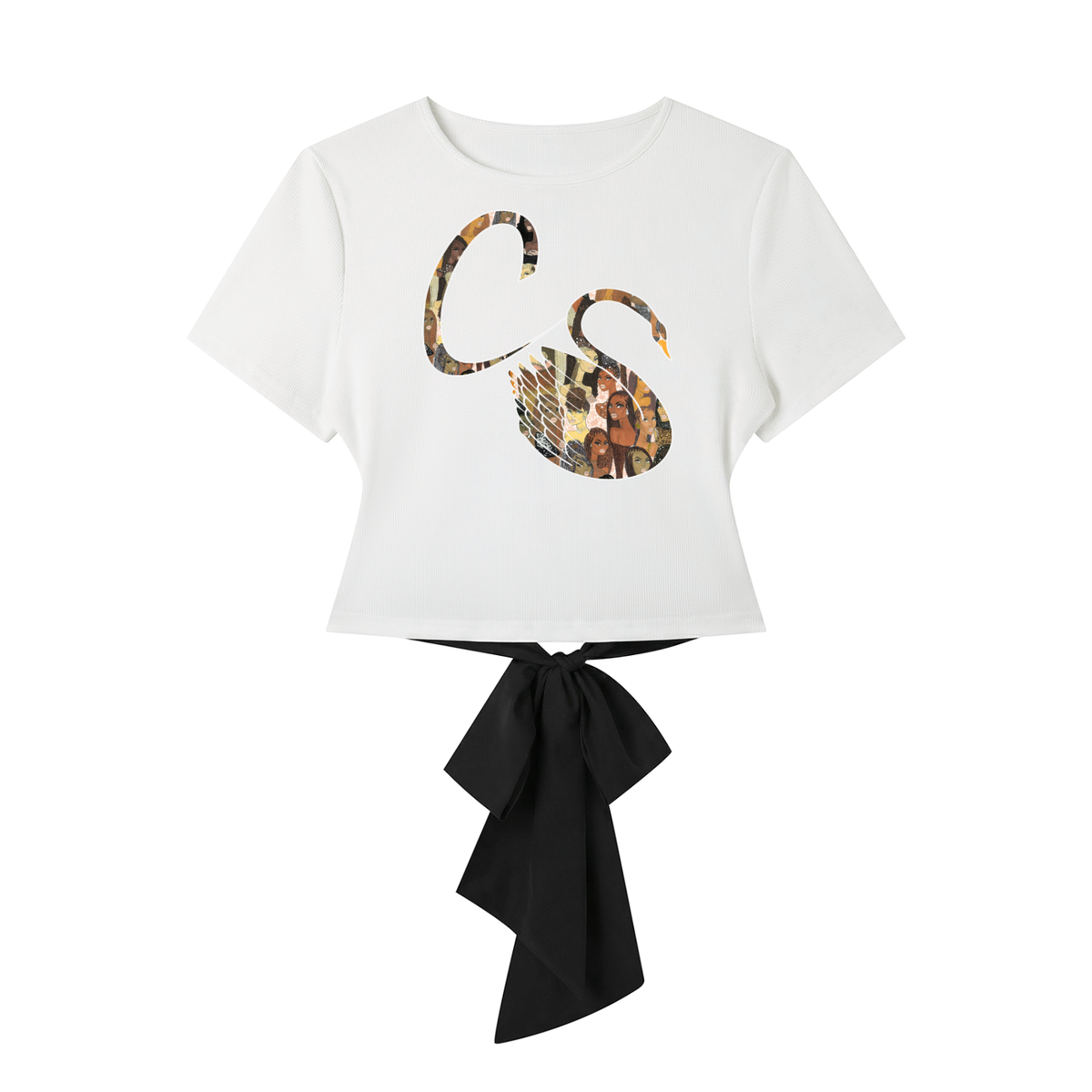 The Braided Glory Slim Fit Bow Back Top