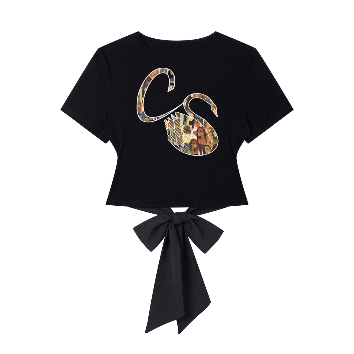The Braided Glory Slim Fit Bow Back Top