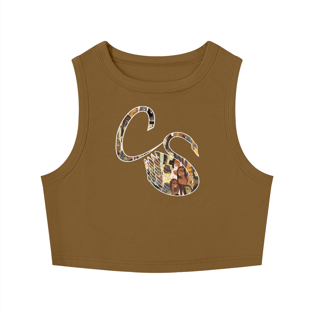 The Braided Glory Crop Tank Top